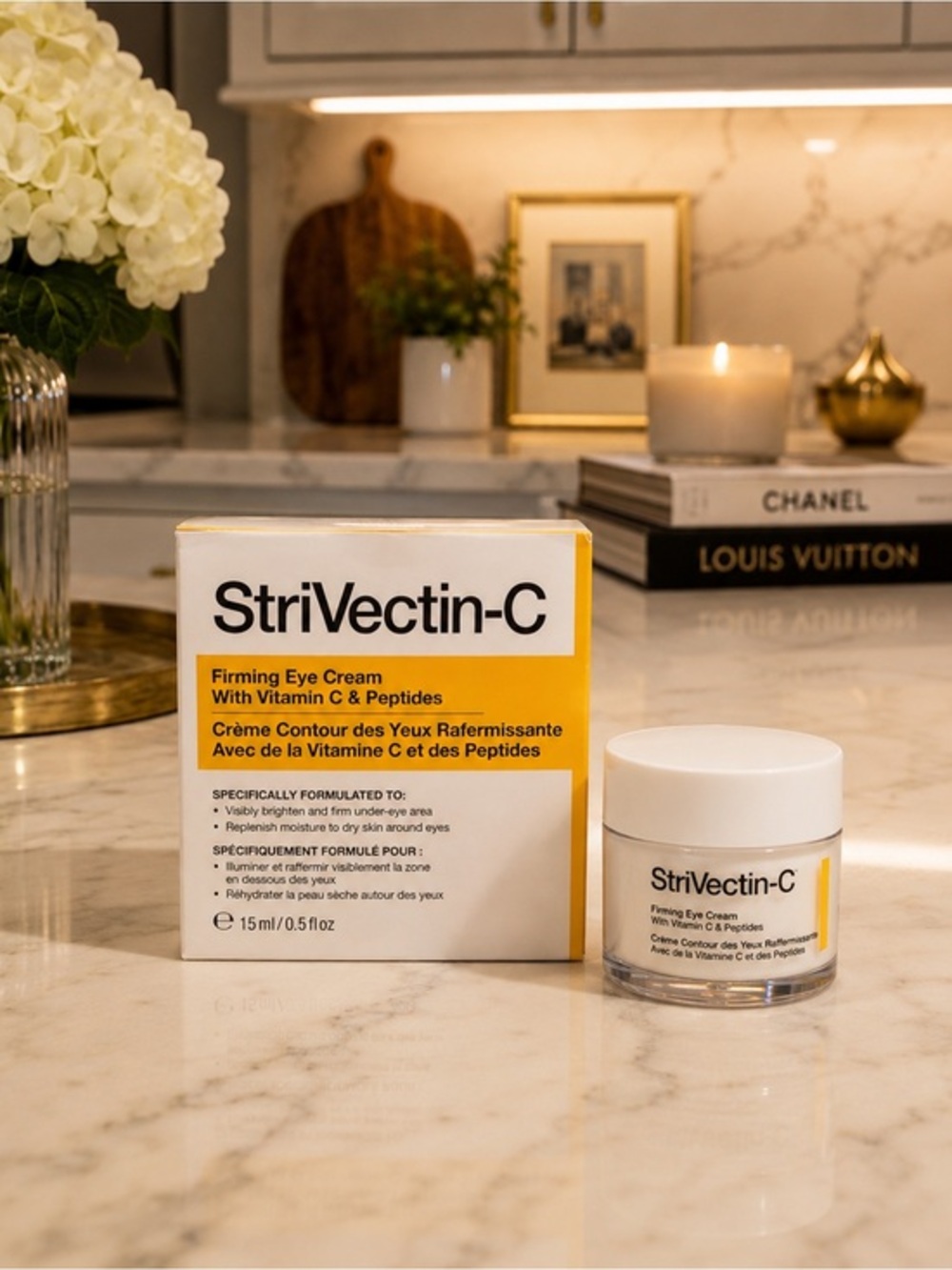 ✨ StriVectin-C Firming Eye Cream with Vitamin C & Peptides – 15 mL / 0.5 fl oz